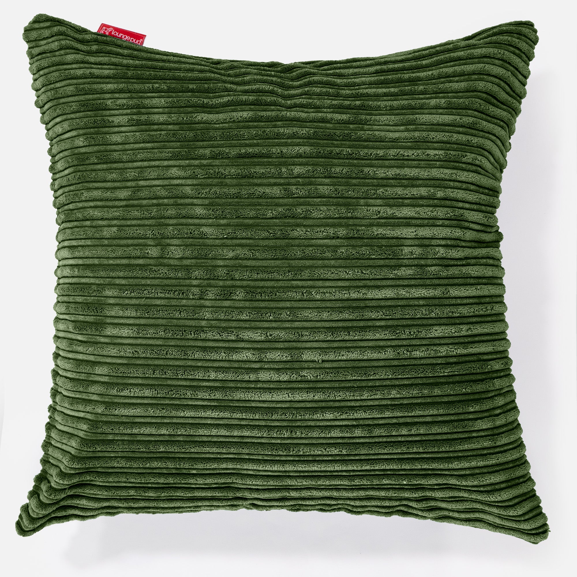 Lounge Pug Extra Large Scatter Cushion 70 X 70cm Cord Forest Green Decorative Pillow Square Sofa Cushions The Lounge Pug