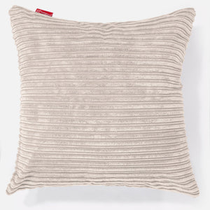 Extra Large Scatter Cushion 70 x 70cm - Cord Ivory